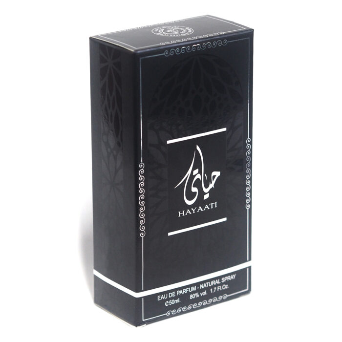 Lattafa Hayaati Black Perfume 100ml - Image 3