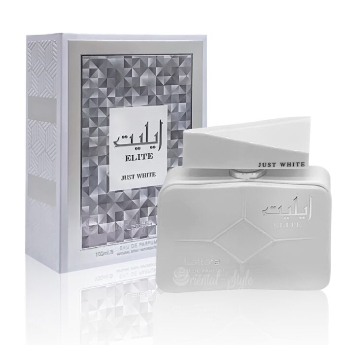 Lattafa Elite Just White perfume 100ml - Image 2