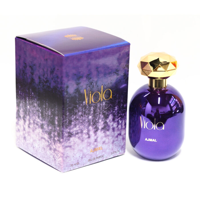 AJMAL VIOLA EDP FOR WOMEN 75ML a fresh and vivacious floral perfume for women. - Image 8