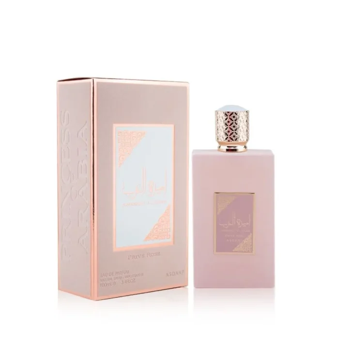 Lattafa Asdaaf Ameerat Al Arab Rose Perfume 100ml - Image 2