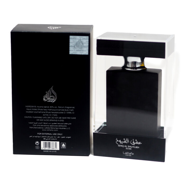 Lattafa Pride Ishq Al SHuyukh Silver Perfume 100ml - Image 4