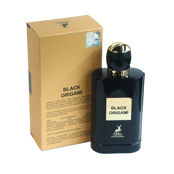 Maison Alhambra Black Origami Perfume 100ML - Image 4
