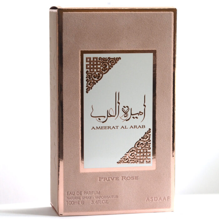 Lattafa Asdaaf Ameerat Al Arab Rose Perfume 100ml - Image 4