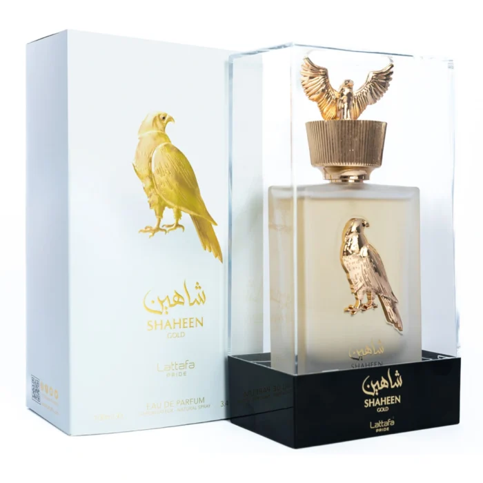 Lattafa Pride Shaheen Gold perfume unisex 100ml - Image 3