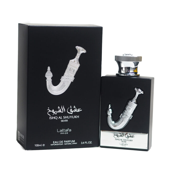 Lattafa Pride Ishq Al SHuyukh Silver Perfume 100ml - Image 2