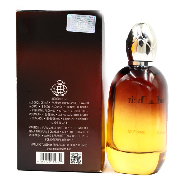 Renheit Eau De Parfum 100ml for by Fragrance World , Minyak Wangi Arab - Image 2