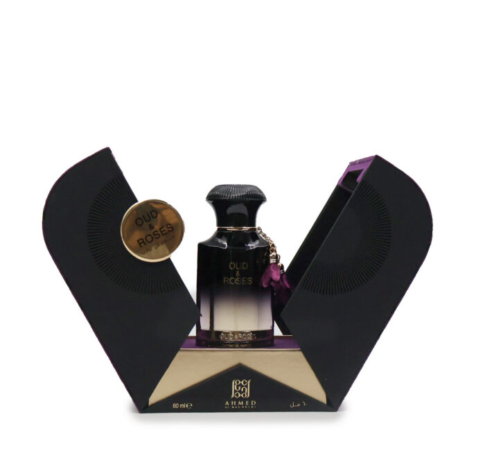 Oud & Roses Eau De Parfum 60ml for Unisex- Perempuan & Lelaki - by Ahmed Perfume - Image 11