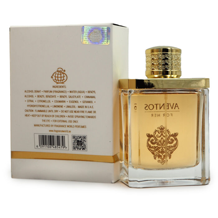 Aventos For Her 100ml Eau De Parfum by Fragrance World, Minayk Wangi ARab - Image 3