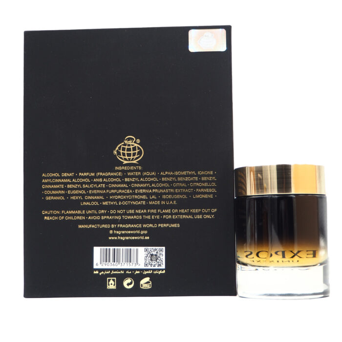 Expose Unisex 80ml Eau De Parfum for Unisex by Fragrance World , Minyak Wangi ARba - Image 4