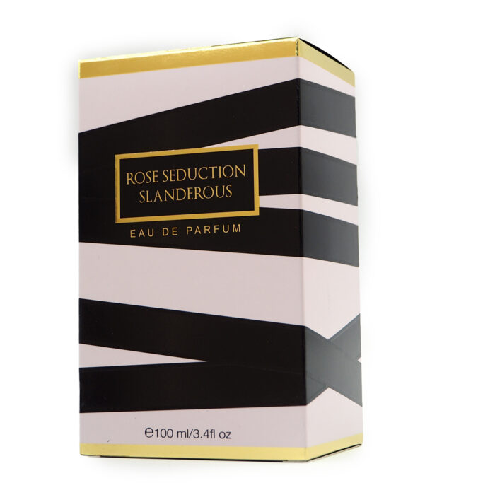 Rose Seduction Slanderous 100ml EDP Perfume for Women by Fragrance World, Minyak Wangi Arab - Image 4
