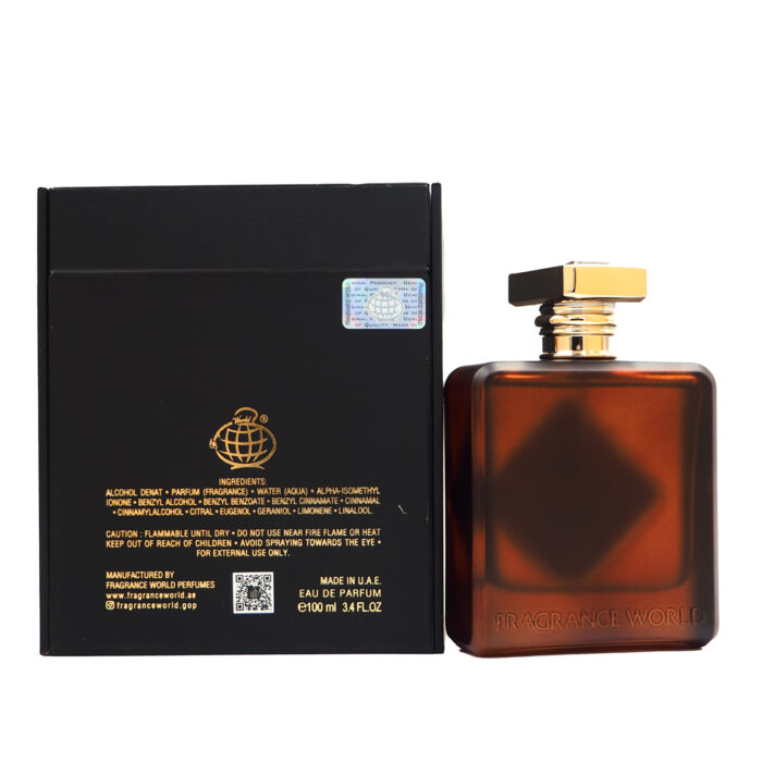 Alpha Eau De Parfum 100ml for Unisex by Fragrance World , Minyak Wangi Arab - Image 4