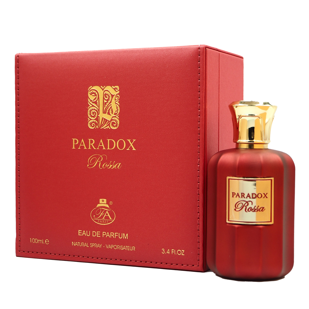 Paradox Rossa Eau De Parfum 100ml for Women by Fa Paris, Minyak Wangi Arab