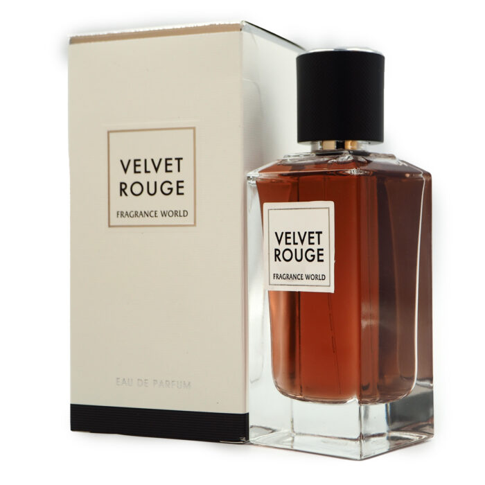 Velvet Rouge Eau De Parfum 100ml for Women by Fragrance World, Minyak Wangi Arab - Image 2