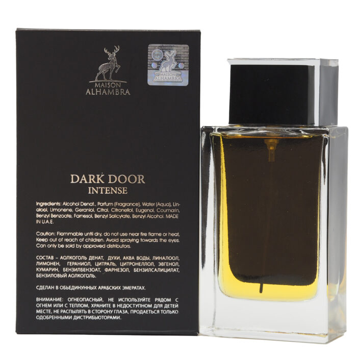 Dark Door Intense Perfume 100ml by Maison Alhambra fro Unisex, Minyak Wangi Arab - Image 4