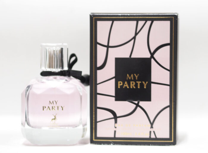 My Party EDP Perfume 100ml For Women by Maison Alhambra [ 100 % Or, free gift ]