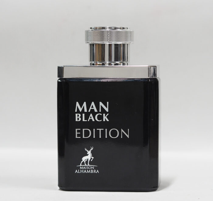 Man Black Edition Perfume 100ml EDP by Maison AlHambra For Men [ Oriental, Woody, Free Gift] - Image 4