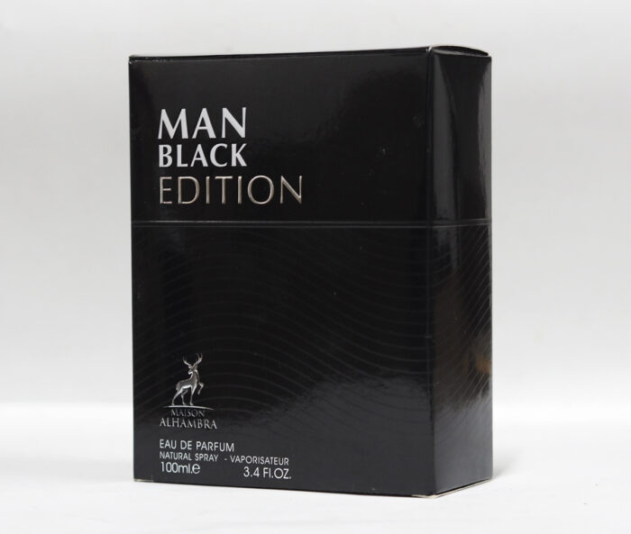 Man Black Edition Perfume 100ml EDP by Maison AlHambra For Men [ Oriental, Woody, Free Gift] - Image 5