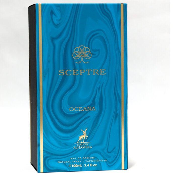 Sceptre Oceana Perfume100ML By Mansion Al Hambra Unisex , Minyak Wangi Lelaki , Prempeuan - Image 6