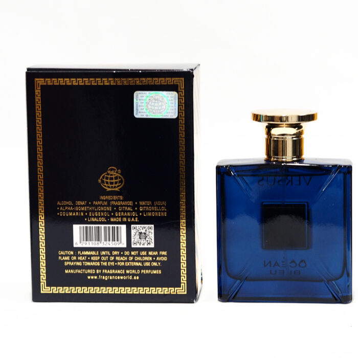 [Mega Discount ] Versus Ocean Bleu Perfume by Fragrance World for men 100ml, Minyak Wangi Arab Lelaki - Image 3