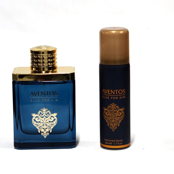 Aventos Blue For Him Perfume 100ml by Fragrance World , Minyak Wangi Arab [free deoderant] - Image 3