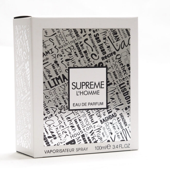 Supreme LHomme EDP 100ml Perfume for Men (lelaki) By Fragrance World [Free Gift] - Image 5