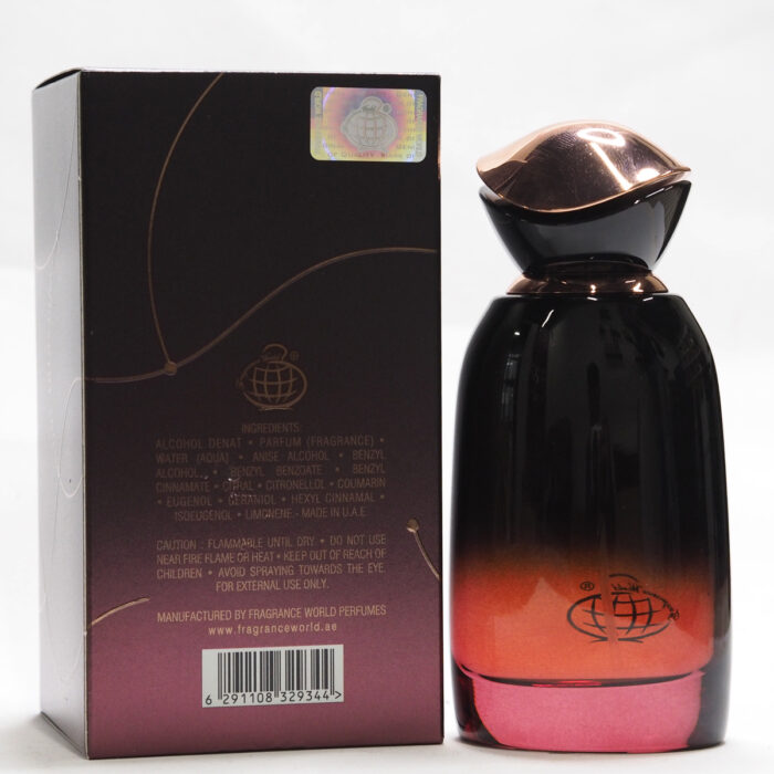 Pur Intoxique parfum by Fragrance World unisex 100ml [Minyag Wangi Arab Lelaki dan Wanita] - Image 3