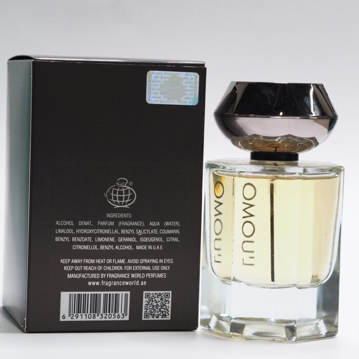 FW L'UOMO Perfume Arabian Unisex by Fragrance World [100% Authentic] - Image 3