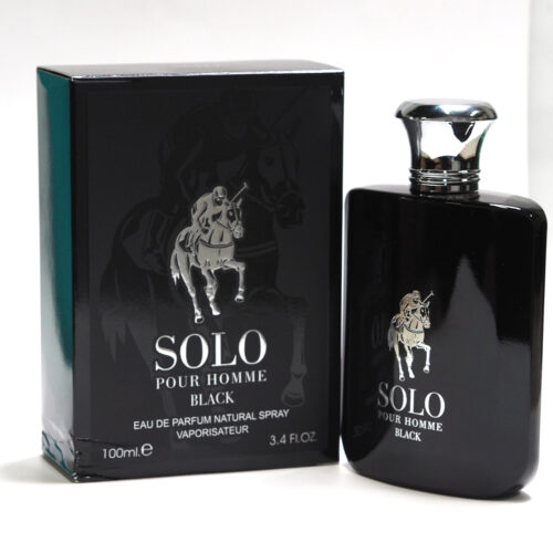Solo Pour Homme Black Parfum 100ml for men by Fragrance World