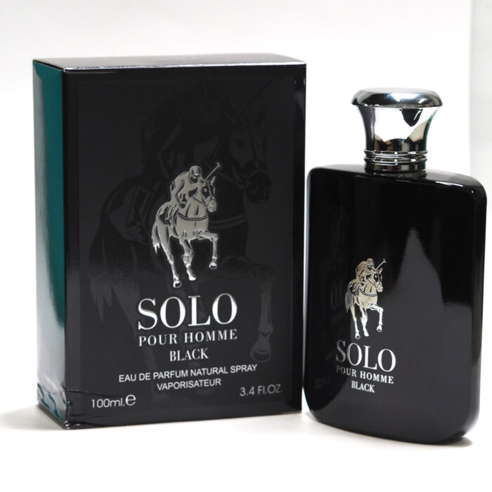 Solo Pour Homme Black Parfum 100ml for men by Fragrance World