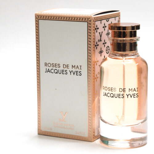 Roses De Mai Jacques Yves Fragrance World EDP Parfum for Women 100ML [Floral woody]