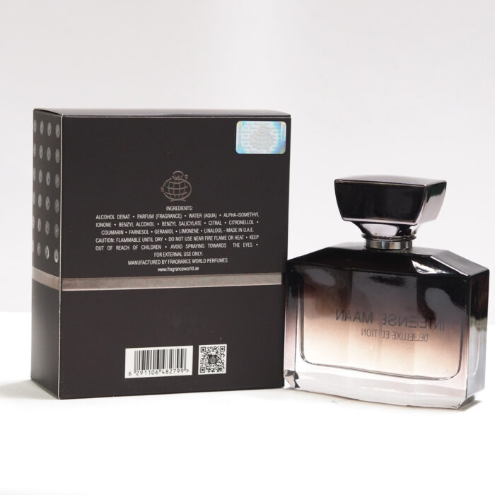 Intense Man Deluxe Edition Perfume 100 ml by Fragrance World for Men (Lelaki) [Fresh, Arab ] - Image 4