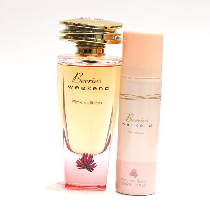 Berries Weekend Pink 100ml Perfumes Fragrance World for Perempuan [ fruity , Sweet] - Image 5