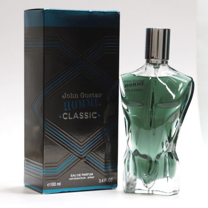 John Gustav Homme Classic Perfume 100ML by Fragrance World for Men , Minyak Wangi Lelaki [citrus, woody]