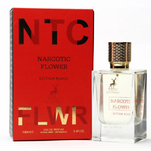 NTC Narrotic Flower EDP Perfume for Unisex  100ml, Minayk Wangi Arab
