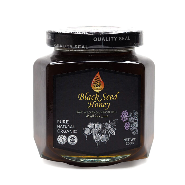 Al-firdous Black Seed Honey Pure Natural Organic 250g
