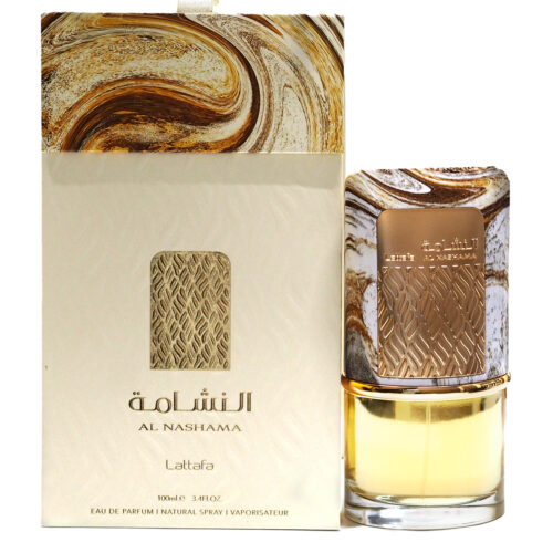 AL Nashama Perfume 100ML by Lattafa, Minyak Wangi Arab