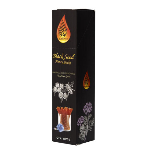 "Al-Firdous Black Seed Honey Sticks Pure Natural Organic 30pcs "