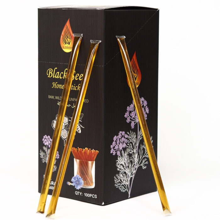 Al-Firdous Black Seed Honey Sticks Pure Natural Organic 100 PCS - Image 4