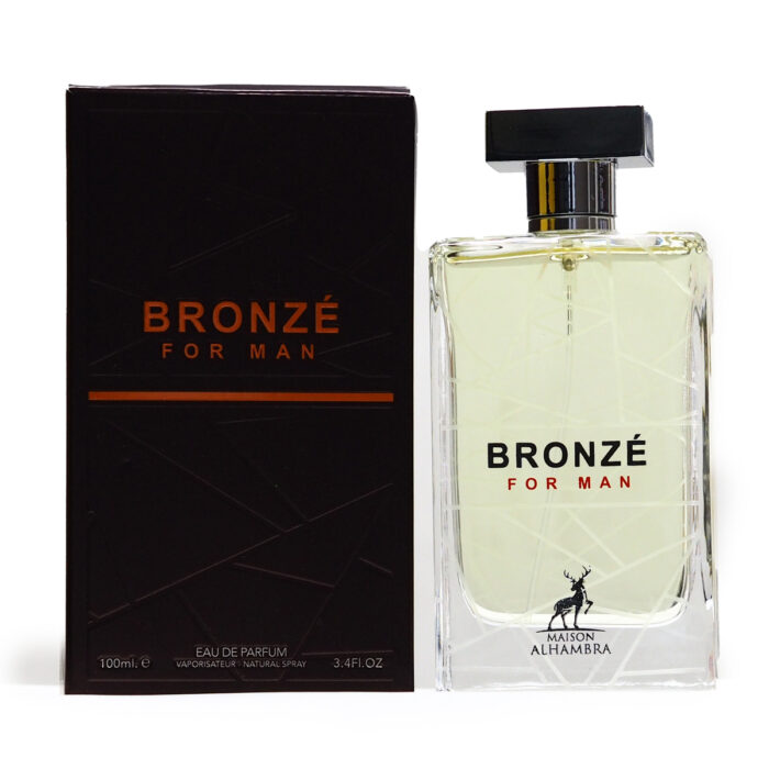 Bronze Perfume for Men by  Maison Alhambra 100ml, Minyak Wangi Lelaki Arab