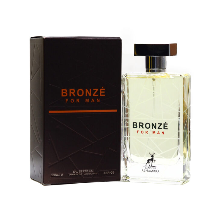 Bronze Perfume for Men by  Maison Alhambra 100ml, Minyak Wangi Lelaki Arab - Image 3