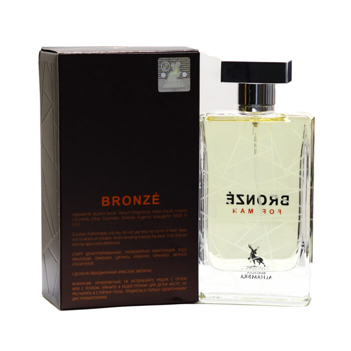 Bronze Perfume for Men by  Maison Alhambra 100ml, Minyak Wangi Lelaki Arab - Image 4