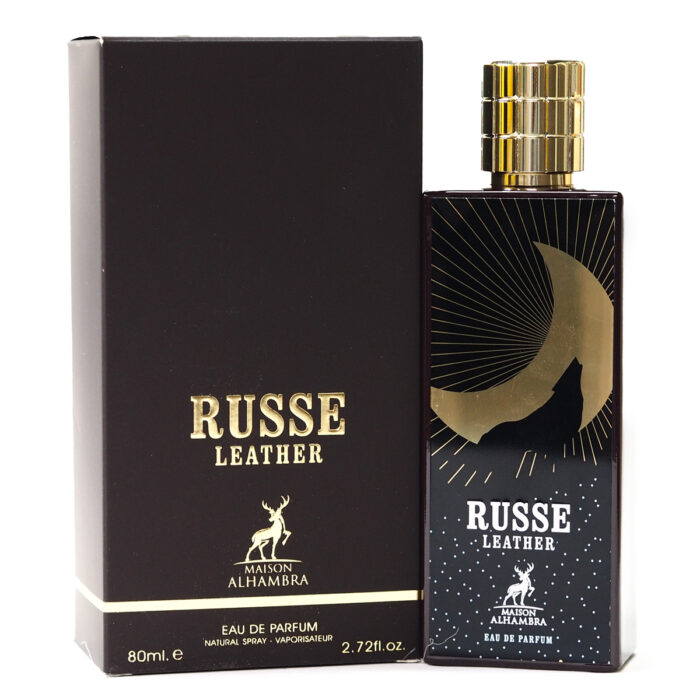 Russe Leather 80ML EDP Perfume for Unisex by Maison Alhambra , Minyak Wangi Perempuan & Lelaki - Image 2