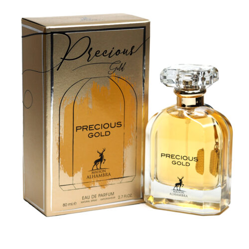 Preclous gold 80ML EDP Perfume for Women (Perempuan) by Maison Alhambra , Minyak Wangi Arab