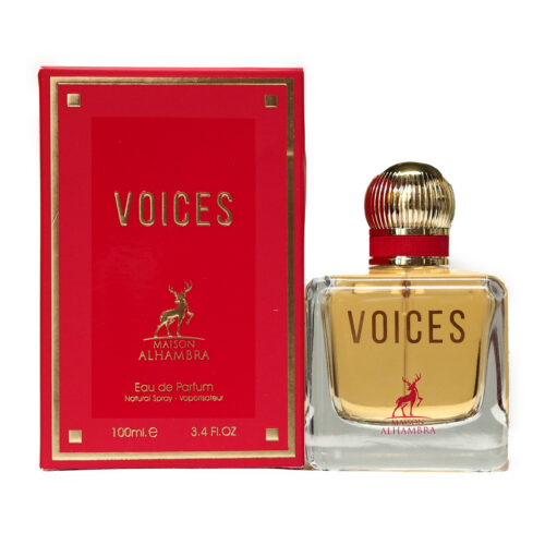 Voices 100ML EDP Perfume gpt Unisex by Maison Alhambra, Minyak Wangi Arab