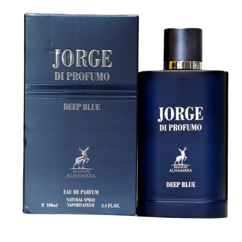Jorge di profumo Deep Blue for Men(Lelaki) 100ML EDP Perfume by Maison Alhambra, Minyak Wangi Arab
