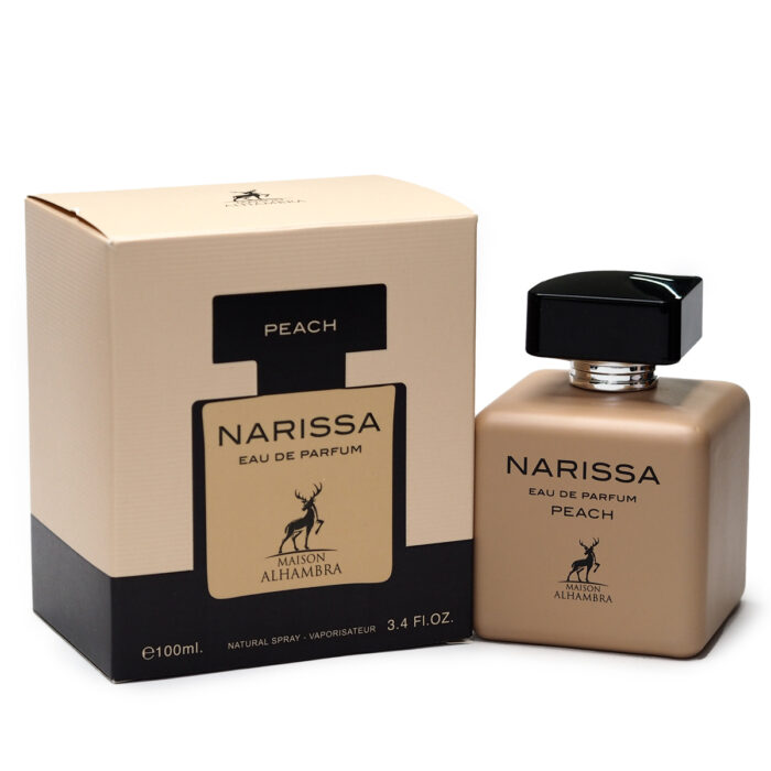 Maison Alhambra Peach Narissa 100ML Perfume for Women (Perempuan) , Minyak Wangi Arab