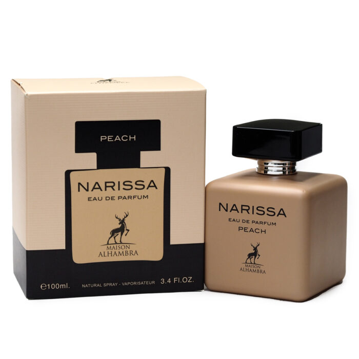 Maison Alhambra Peach Narissa 100ML Perfume for Women (Perempuan) , Minyak Wangi Arab - Image 3
