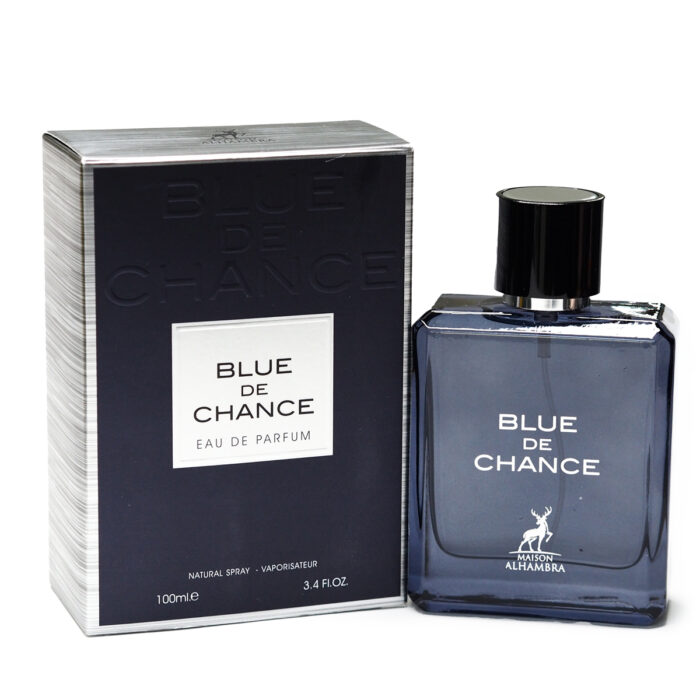 Blue De Chance PErfume 100MLby Maison Alhambra for Men(Lelaki), Minyak Wangi Arab - Image 2