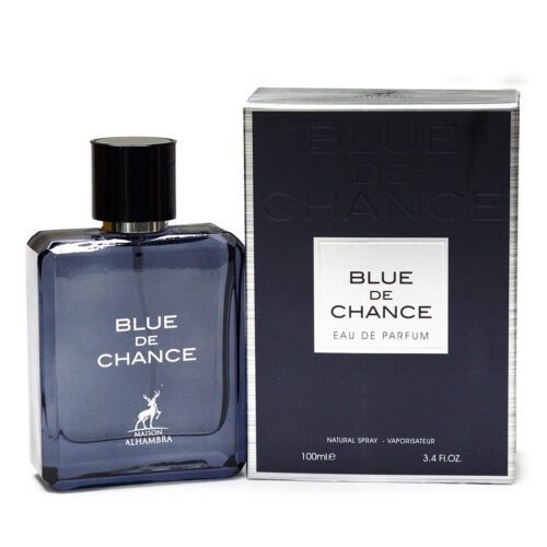 Blue De Chance PErfume 100MLby Maison Alhambra for Men(Lelaki), Minyak Wangi Arab