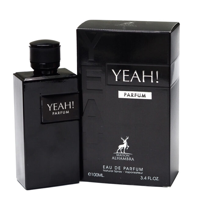 Maison Alhambra Yeah Parfum Black 100ML EDP for Men(Lelaki) , Minyak Wangi Arab - Image 2